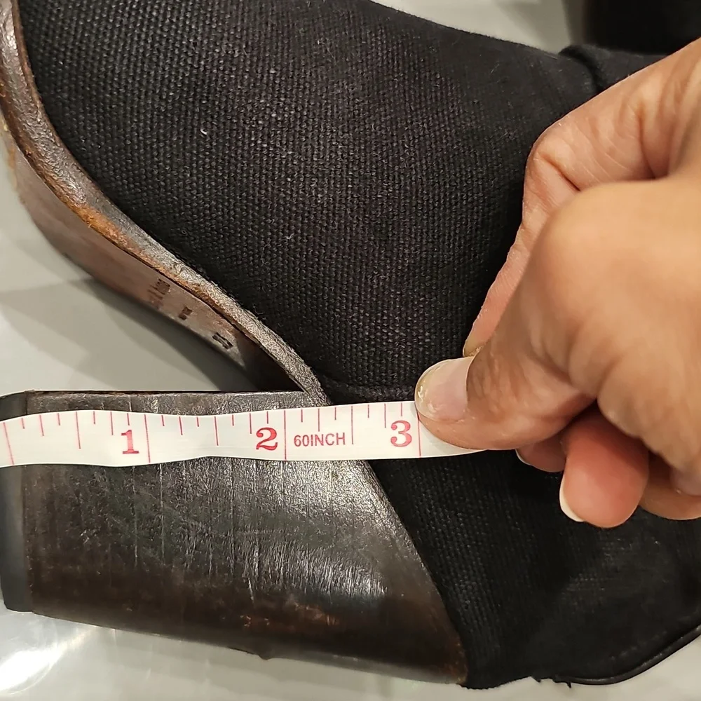 RAG & BONE Black Canvas Ankle Newbury Booties